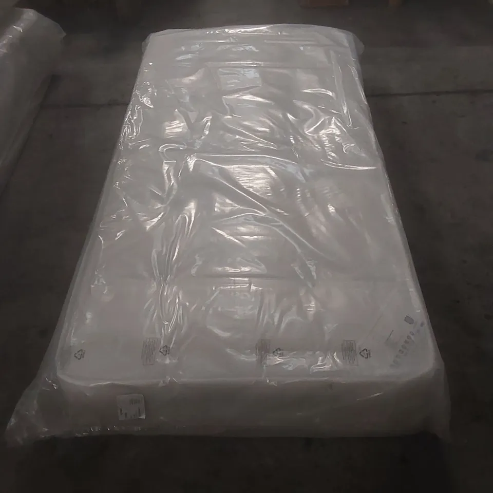 QUALITY BAGGED TIVOLI OPEN COIL SPRING 3' SINGLE MATTRESS 