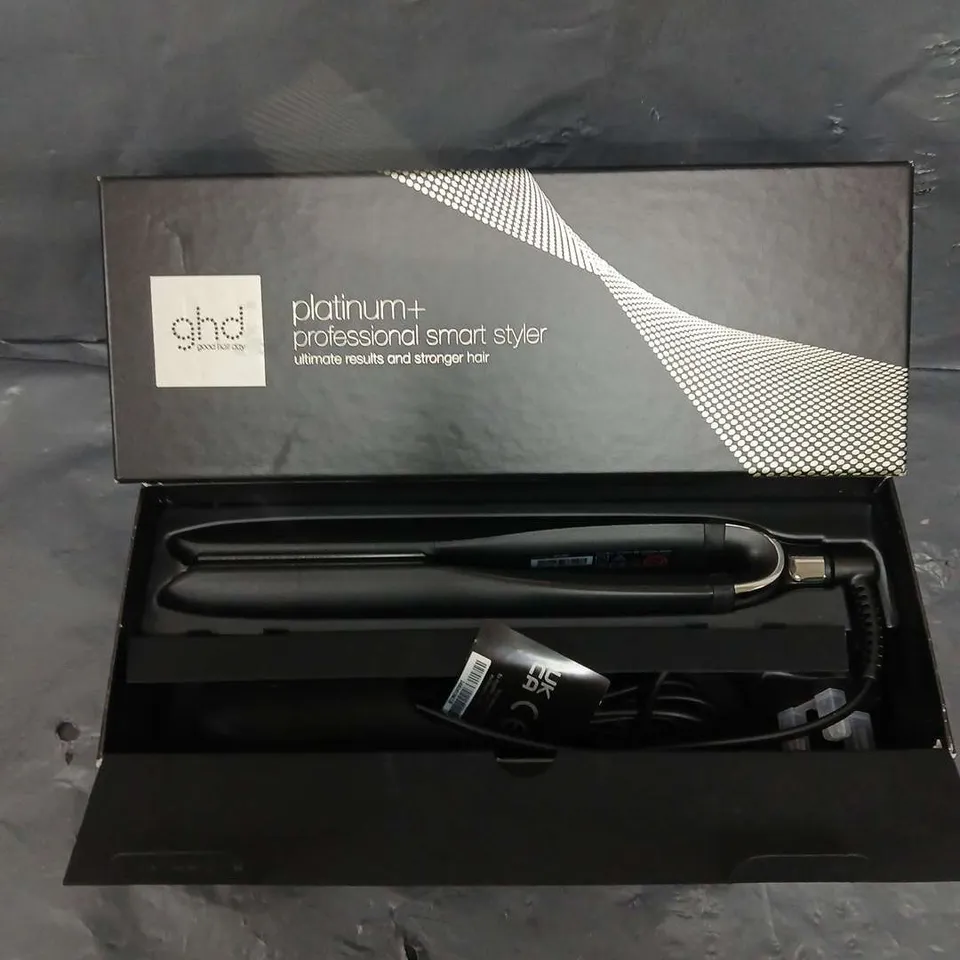 GHD PLATINUM PLUS HAIR STRAIGHTENER  RRP £229