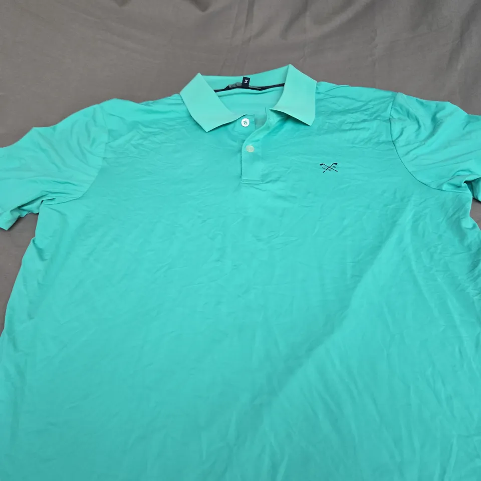 CREW CLOTHING COMPANY GOLF POLO SHIRT SIZE M 