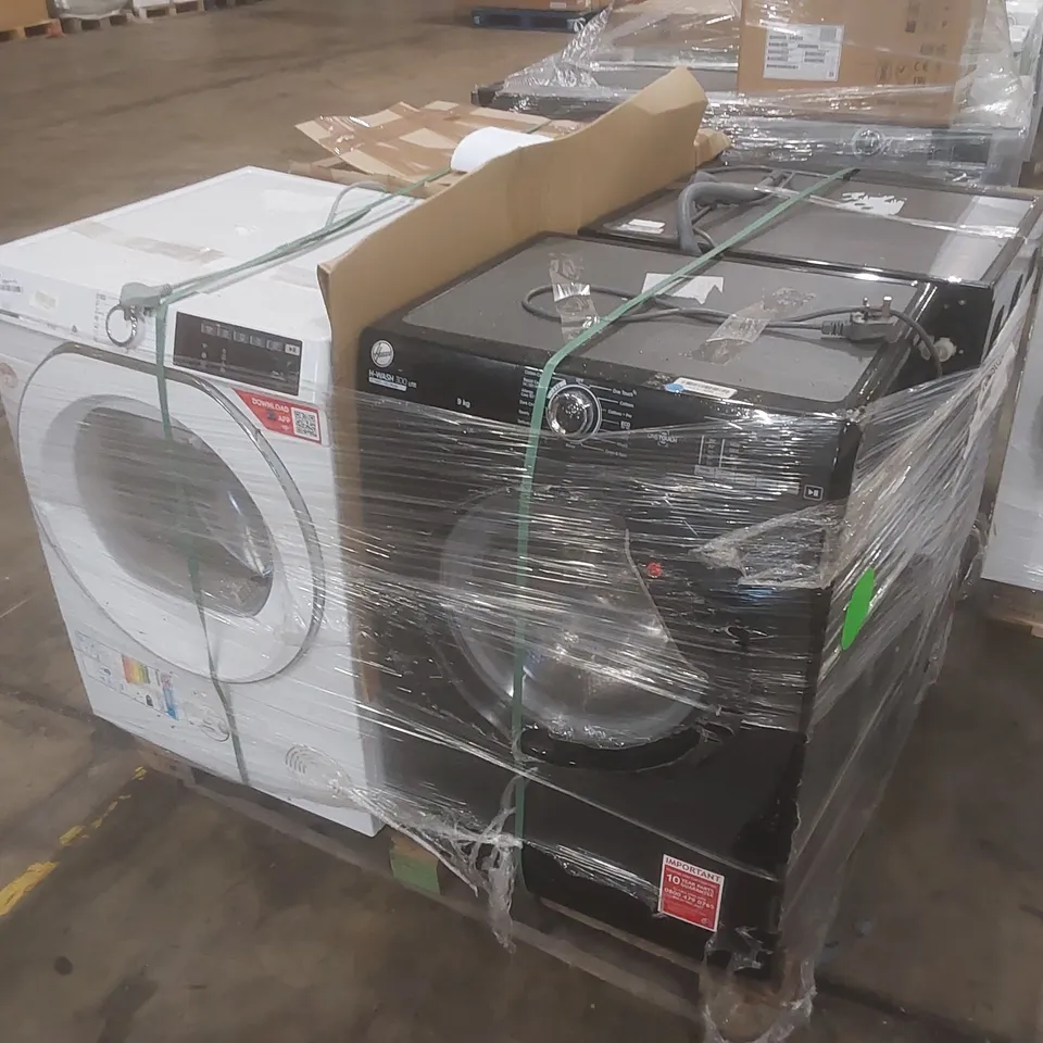 PALLET OF APPROXIMATELY 4 UNPROCESSED RAW RETURN WHITE GOODS TO INCLUDE;