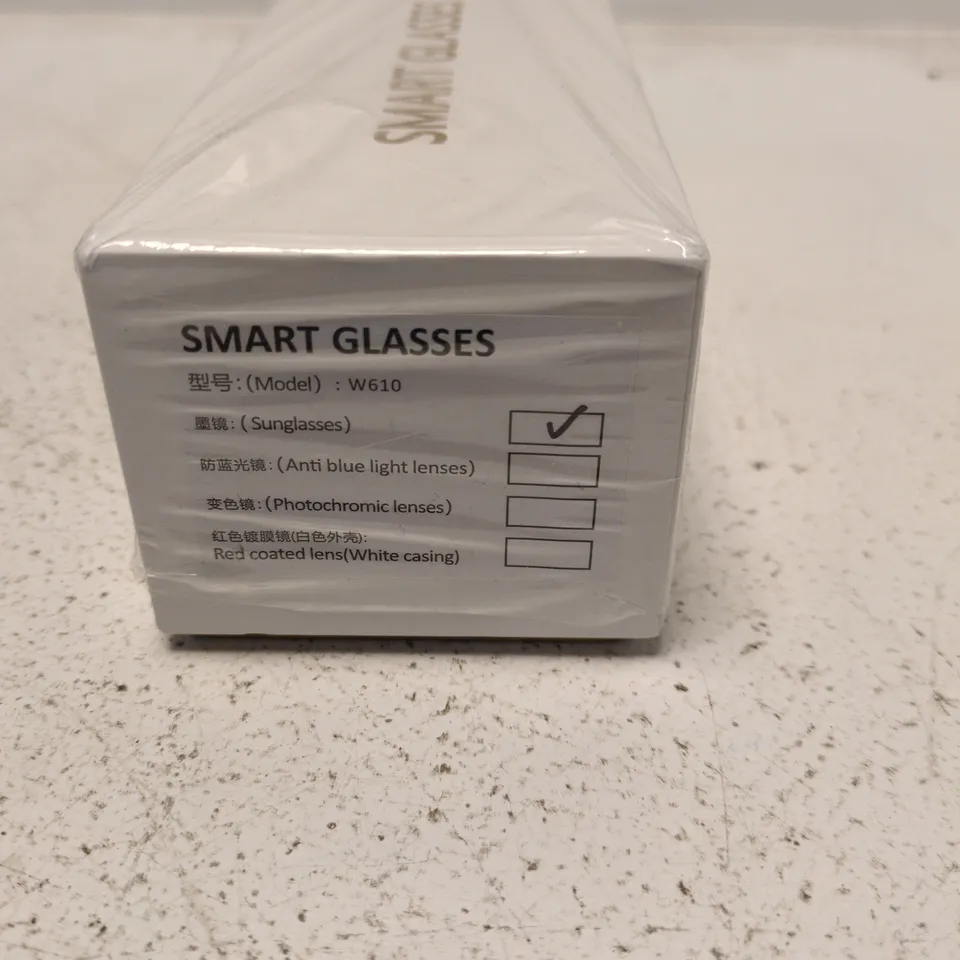 SMART GLASSES – MODEL W610, BLACK FRAME
