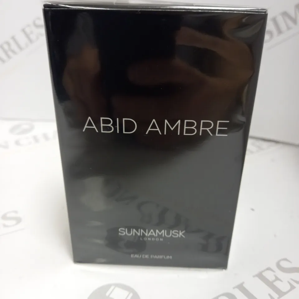 BOXED ABID AMBRE SUNNAMUSK LONDON EAU DE PARFUM 100ML