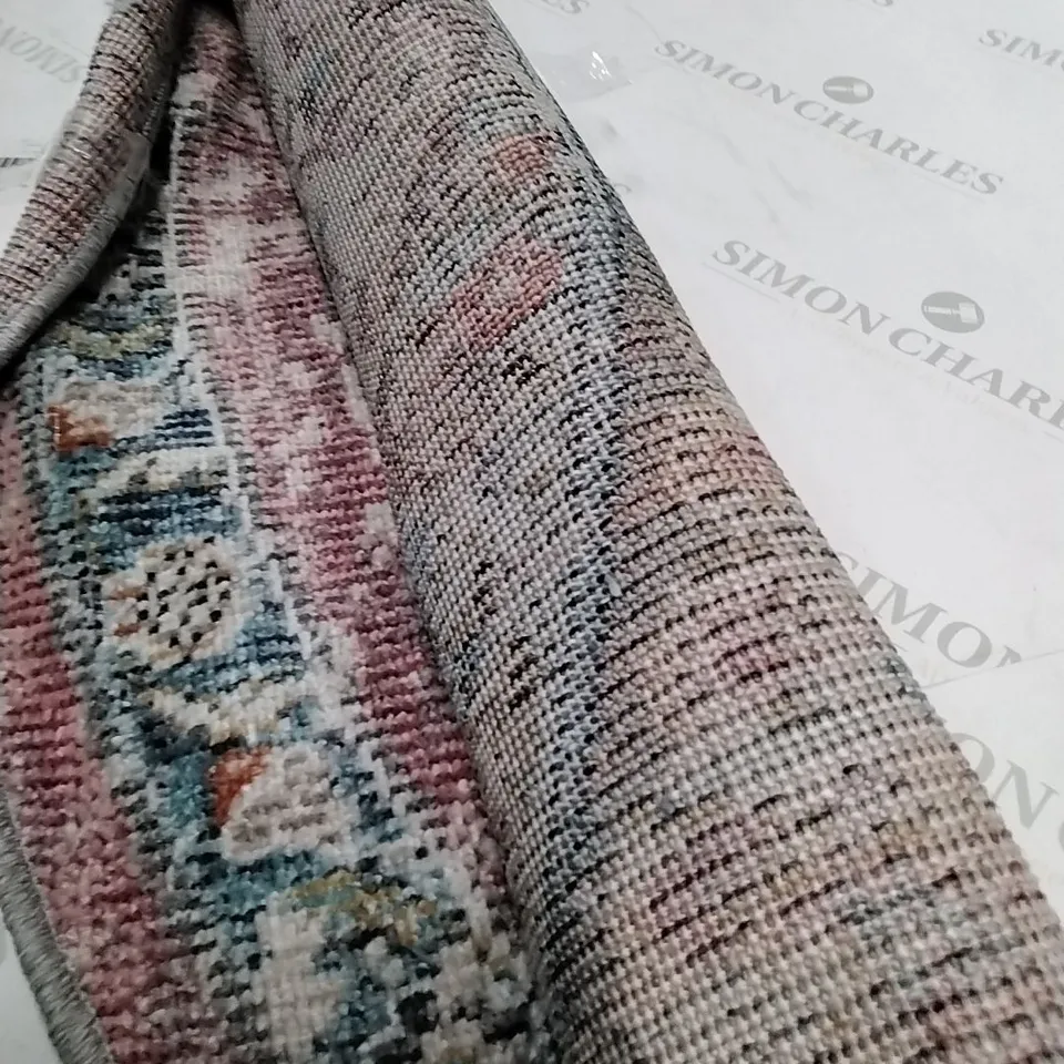 BRAND NEW PACO HOME PINK TORRES RUG SIZE 160CM X 160CM 