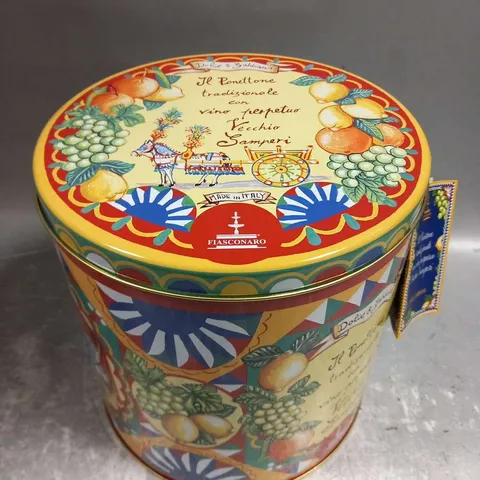 TINNED DOLCE AND GABBANA FIASCONARO PANETTONE 1000G 