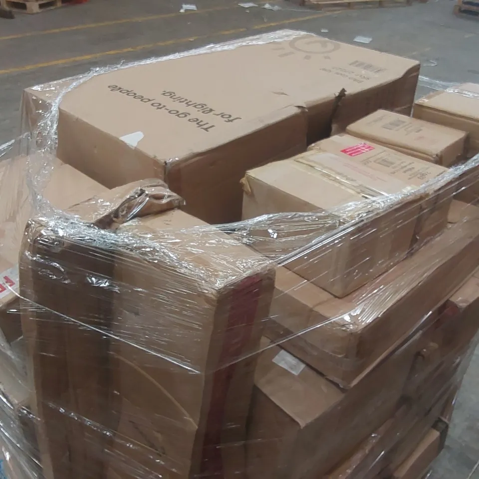 PALLET CONTAINING A VERY LARGE QUANTITY OF ASSORTED LIGHTING ITEMS