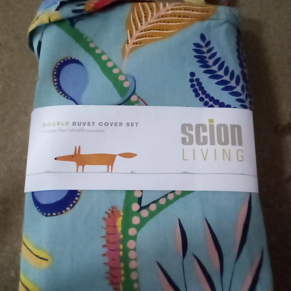 JACKFRUIT & THE BEANSTALK COTTON CO DOUBLE DUVET COVER SET