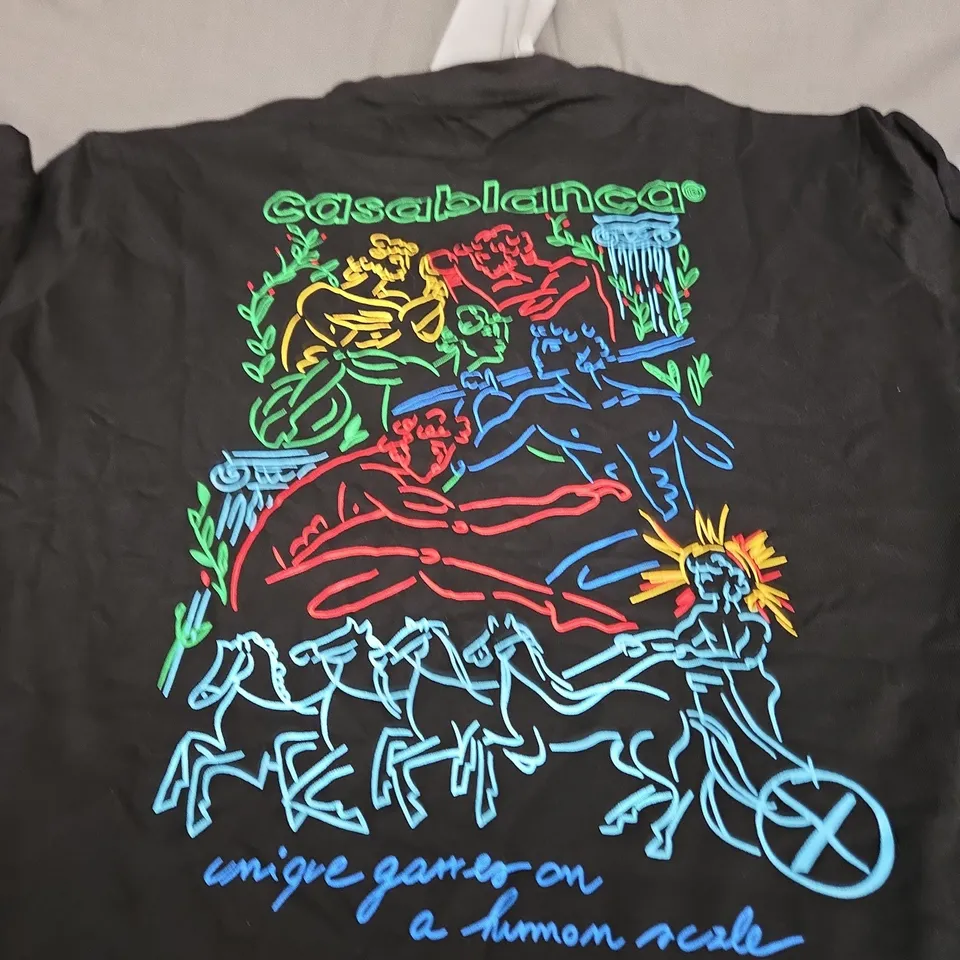 CASABLANCA TENNIS CLUB GRAPHIC T-SHIRT SIZE UNSPECIFIED