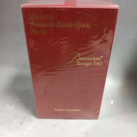 BOXED AND SEALED MAISON FRANCIS KURKDJIAN PARIS BACCARAT ROUGE 540 EXTRAIT DE PARFUM 200ML