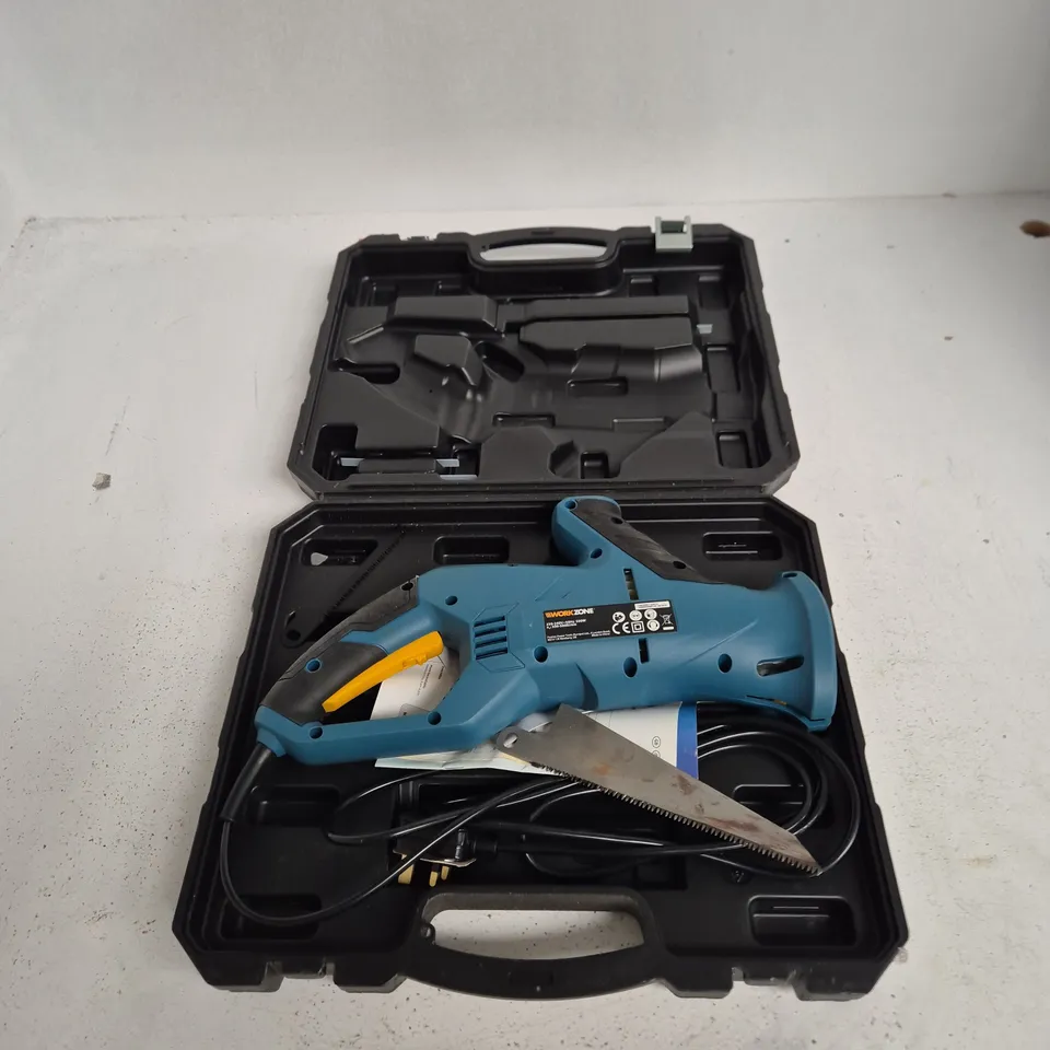 WORK ZONE 500W TIGER SAW (JIGSAW) – BLUE, IN CASE