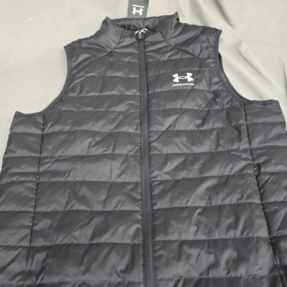 UNDER ARMOUR ZIPPED GILET SIZE XL - KIDS