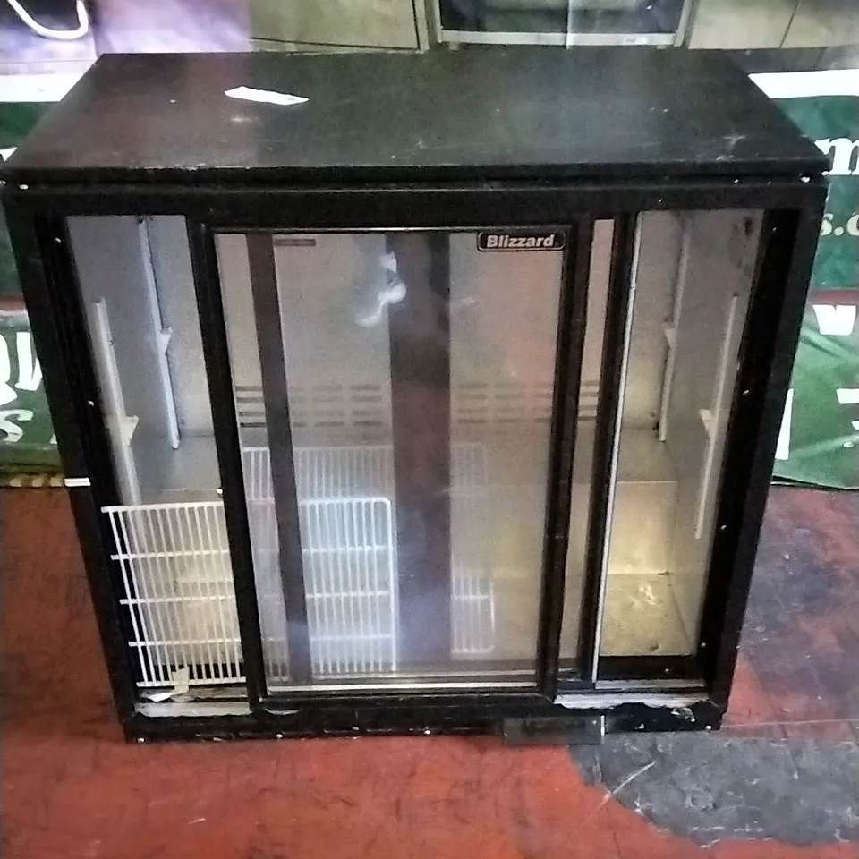 BLIZZARD DISPLAY DRINKS FRIDGE WITH SLIDING DOORS