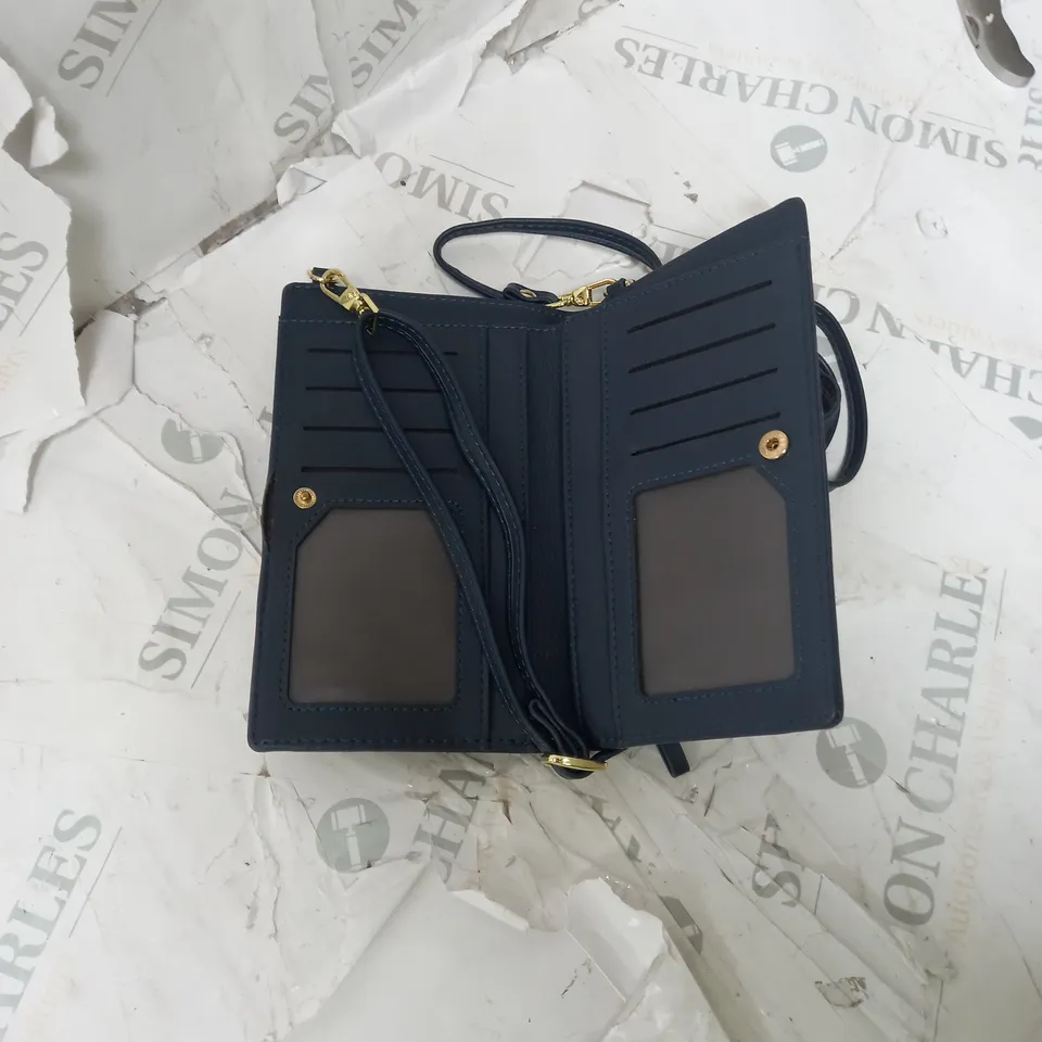 FRANK USHER NAVY PURSE WOMENS