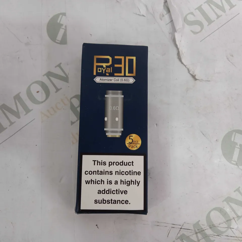 BOX OF APPROX 80 JOMO TECH ROYAL 30 ATOMIZER COIL - 0.6OHM