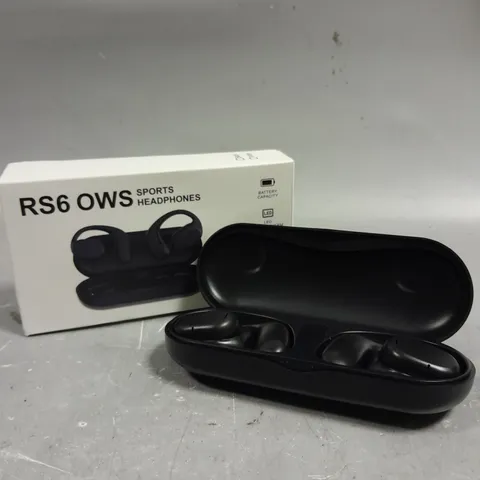BOXED RS6 OWS SPORTS WIRELESS EARPHONES