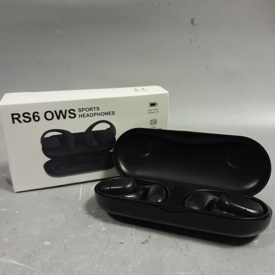 BOXED RS6 OWS SPORTS WIRELESS EARPHONES 
