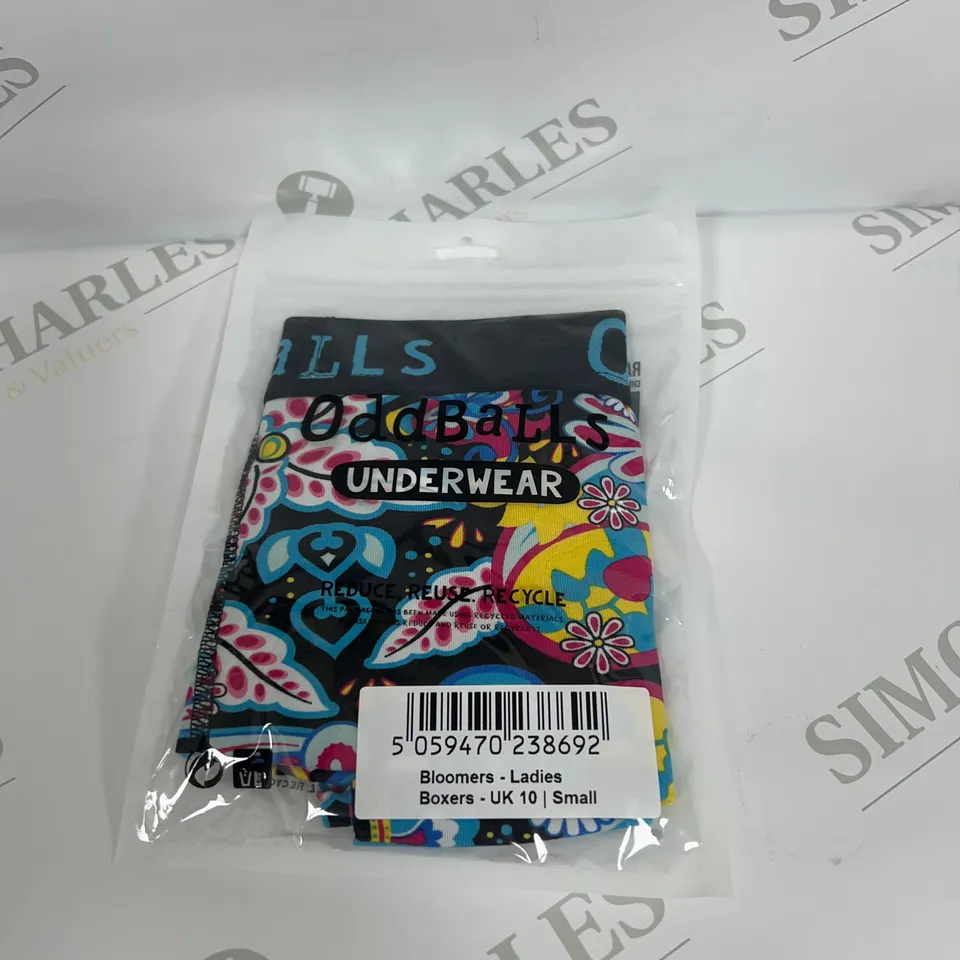 ODDBALLS BLOOMERS LADIES BOXERS IN SIZE 10