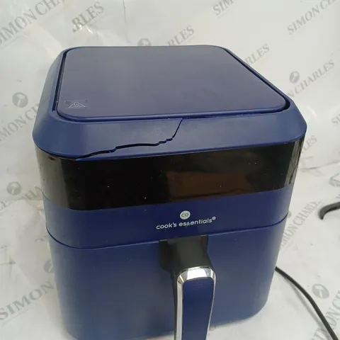 COOK'S ESSENTIALS 5.8L AIR FRYER IN NAVY