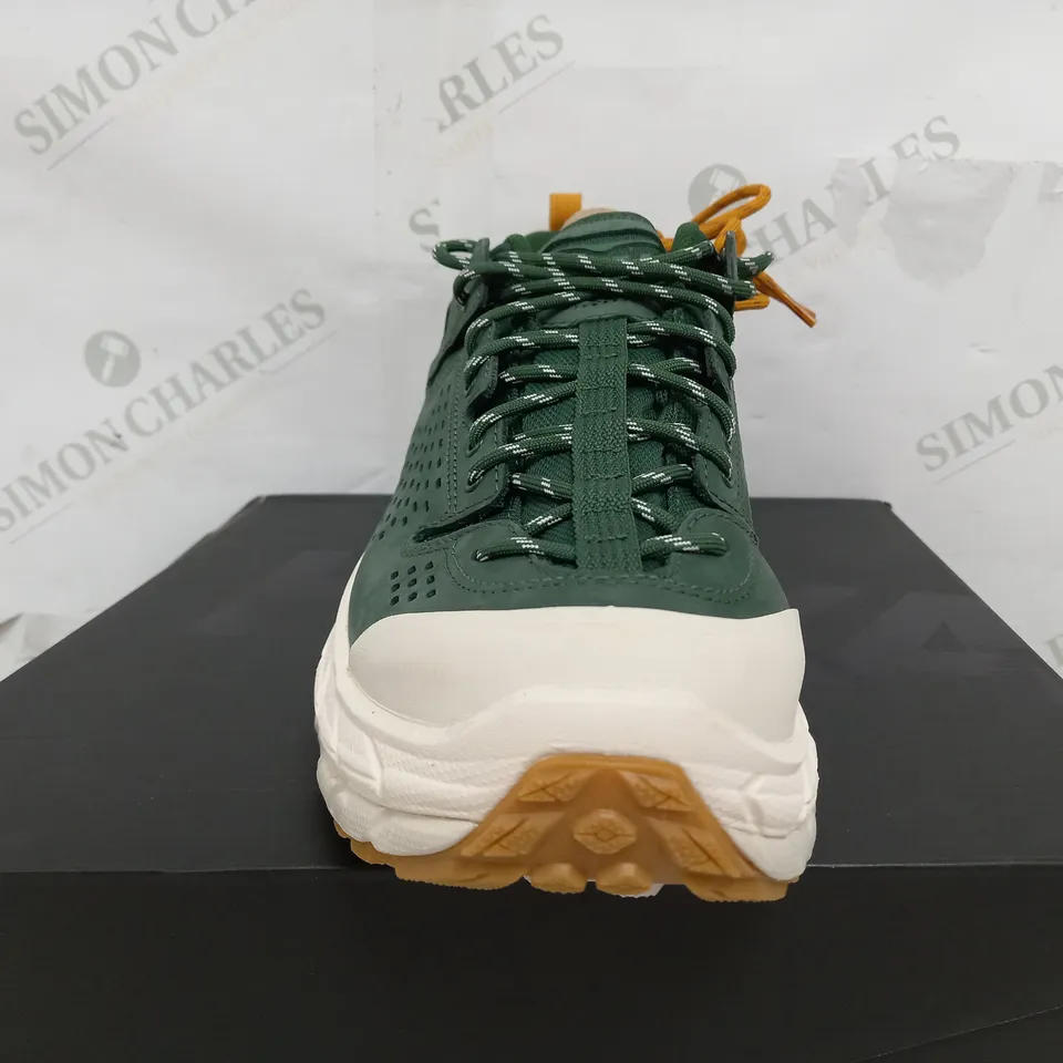 BOXED PAIR OF HOKA TOR ULTRA LO GORE-TEX TRAINERS - UK 8.5