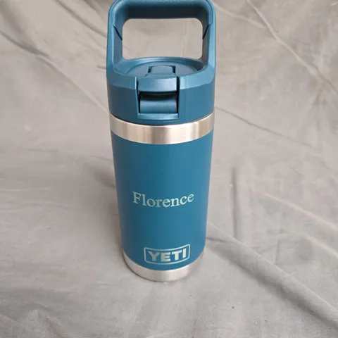 YETI RAMBLER JR TRAVEL CUP FLORENCE IN DARK TEAL 355ML