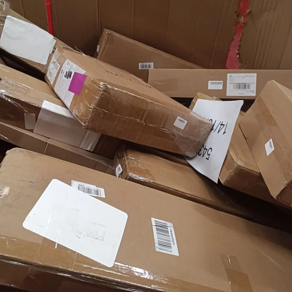 PALLET OF ASSORTED ITEMS INCLUDING - KITCHEN DRAWER, PIZZA PEEL, VANITY MIRROR WITH LIGHTS