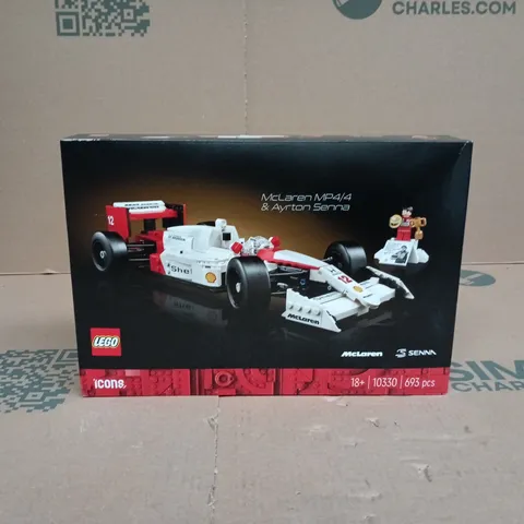 LEGO MCLAREN MP4/4 AND AYRTON SENNA 18+
