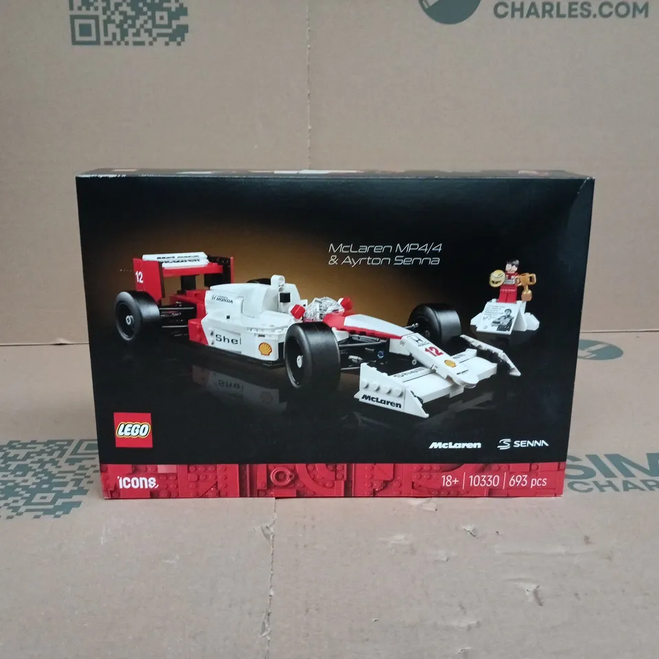 LEGO MCLAREN MP4/4 AND AYRTON SENNA 18+