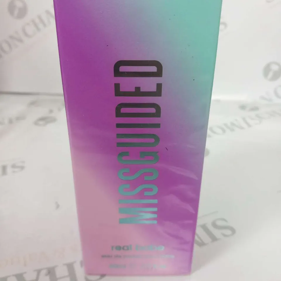 BOXED AND SEALED MISSGUIDED REAL BABE EAU DE PARFUM 80ML