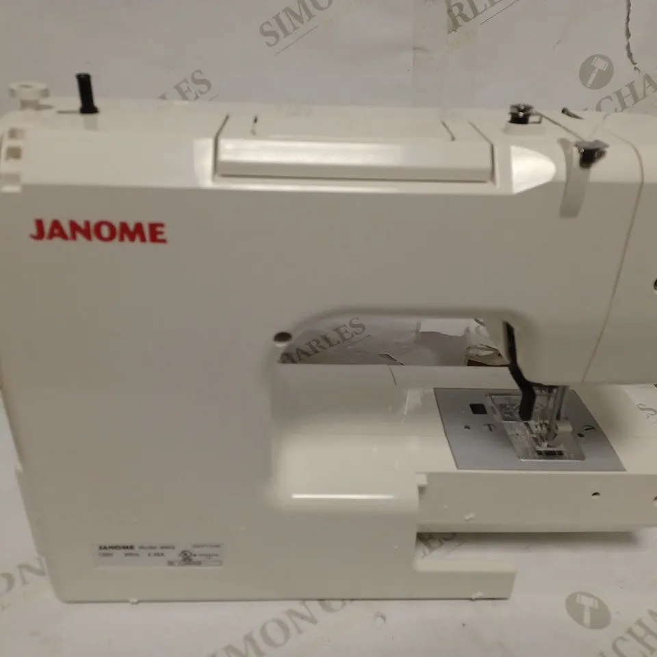 JANOME SEWING MACHINE 5812, ACRYLIC, WHITE