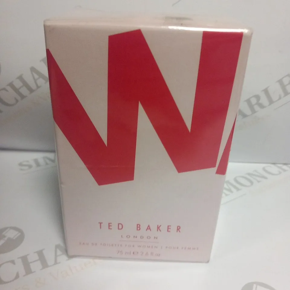 BOXED AND SEALED W TED BAKER EAU DE TOILETTE 75ML