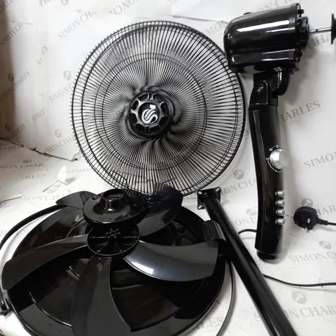 SWAN FAN BLACK