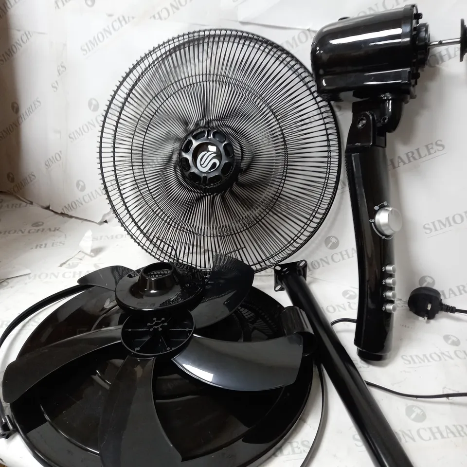 SWAN FAN BLACK