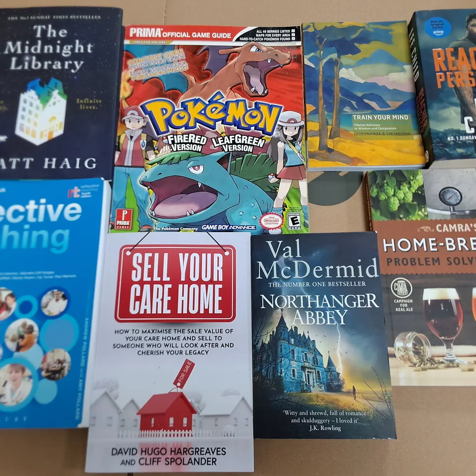 LARGE QUANTITY OF ASSORTED BOOKS TO INCLUDE FICTION & NON FICTION - COLLECTION ONLY