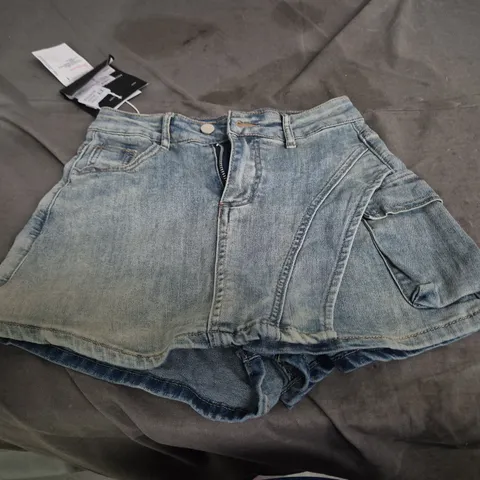 MEN'S DENIM SHORTS – BLUE, SIZE S (JEANS) BERSKHA