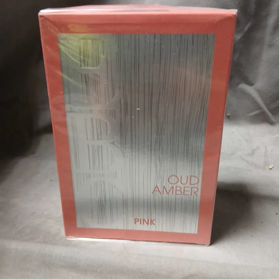 BOXED AND SEALED EBC OUD AMBER PINK EAU DE PARFUM 100ML