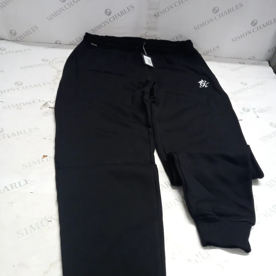 XL BLACK GYM KING JOGGERS 