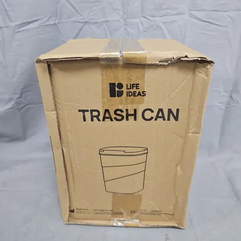 LIFE IDEAS TRASH CAN – BOXED