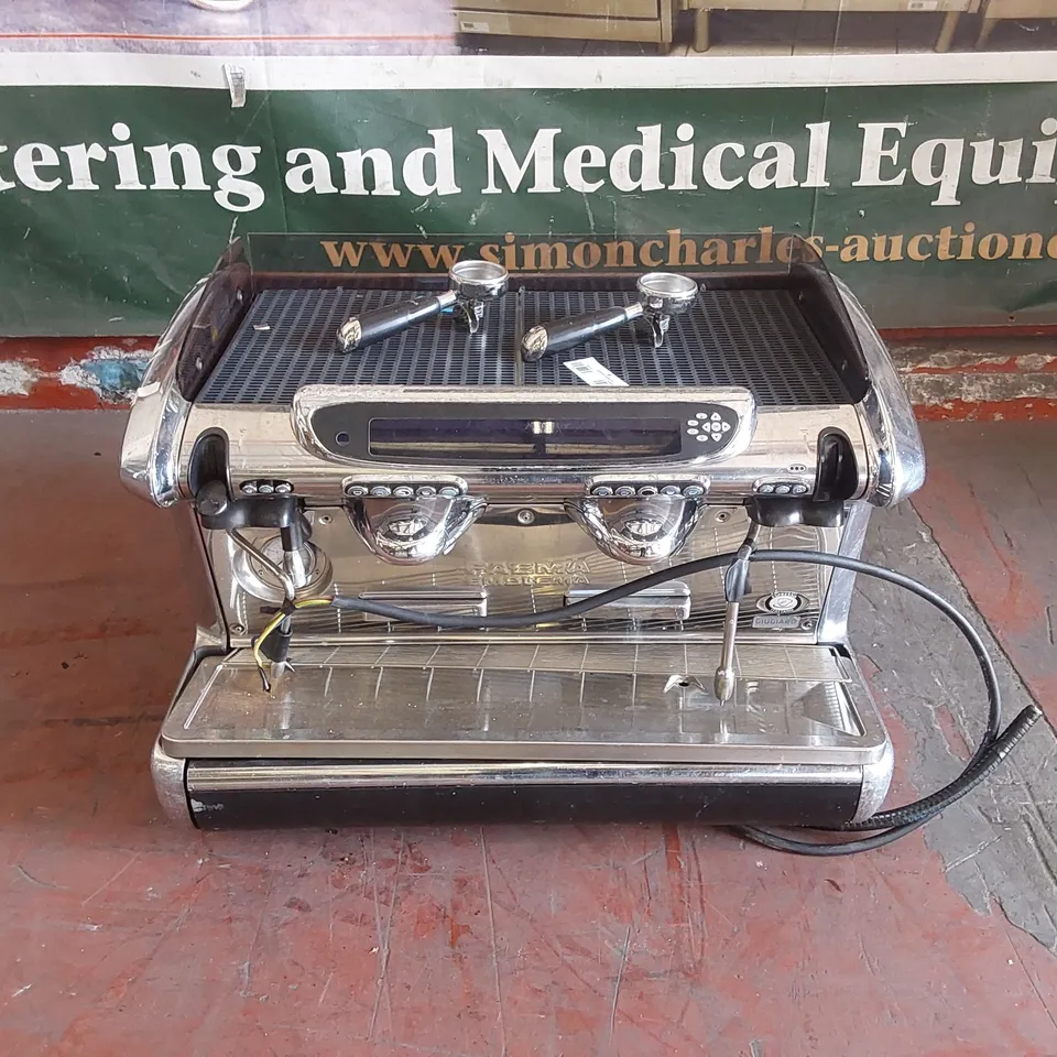 FAEMA EMBLEMA 2 GROUP COMMERCIAL COFFEE ESPRESSO MACHINE 