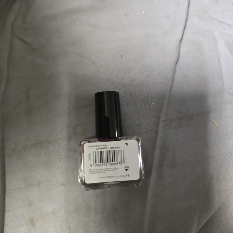 CIATÉ LONDON MINI NAIL POLISH SET – ROSE RUSH (GLITTER PINK), 6 X MINI BOTTLES