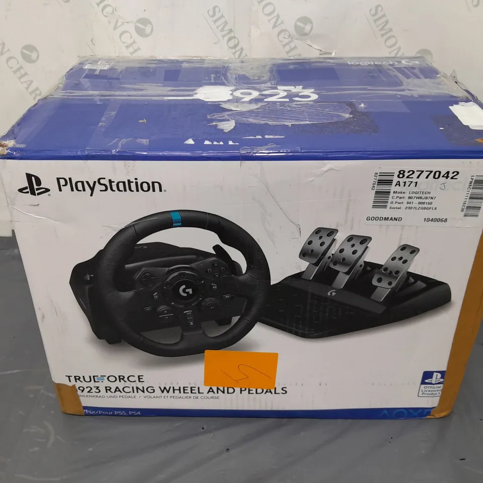 LOGITECH G923 RACING WHEEL