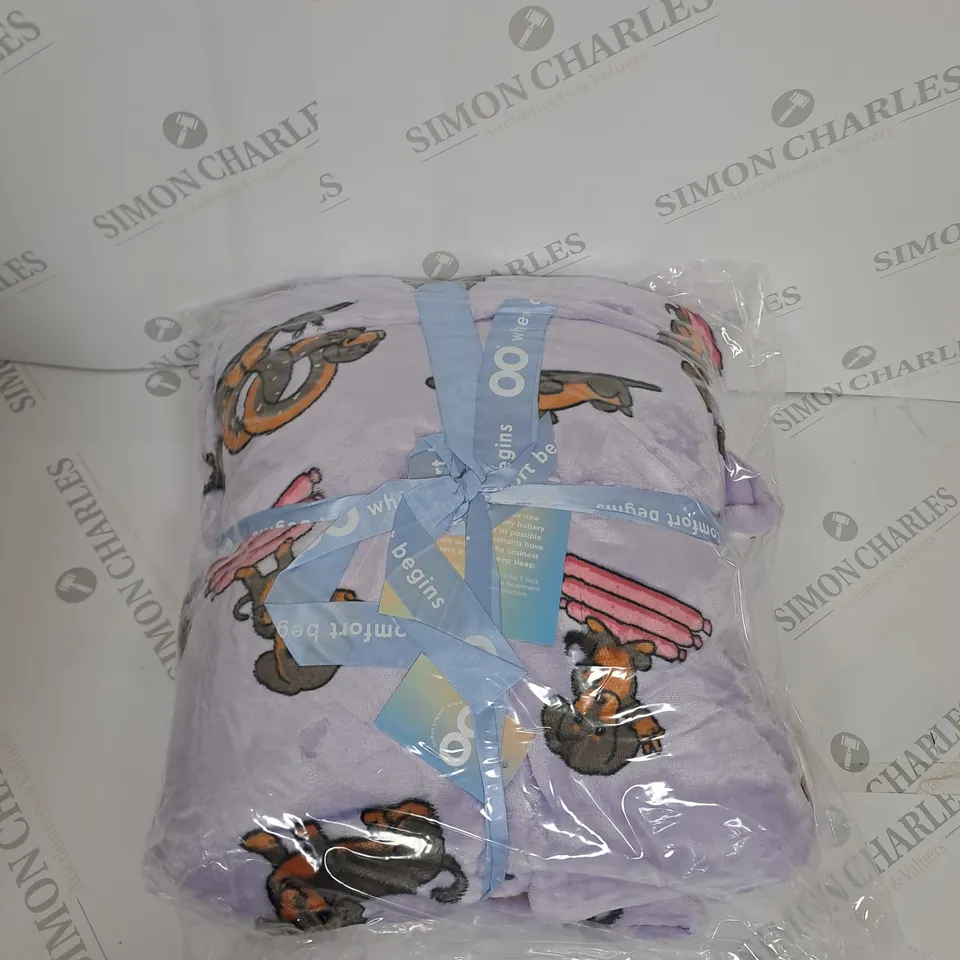 OODIE OVERSIZED WEARABLE BLANKET - SIZE NOT SPECIFIED - DOG PATTERN