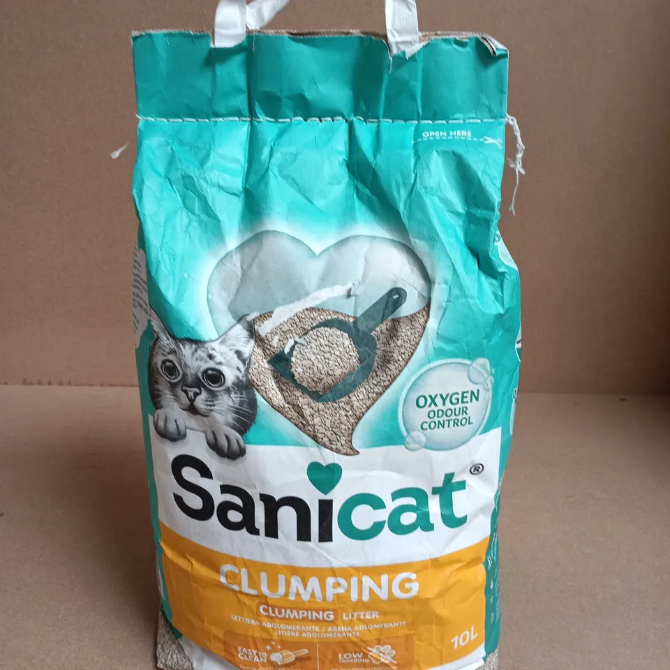 SANICAT CAT LITTER CLUMPING 10L
