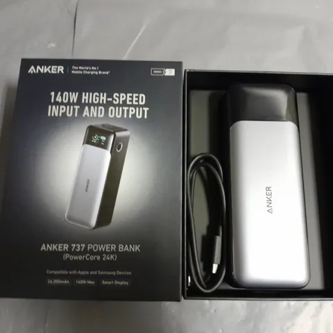 BOXED ANKER 140W HIGH-SPEED INPUT OUTPUT 24000MAH POWER BANK