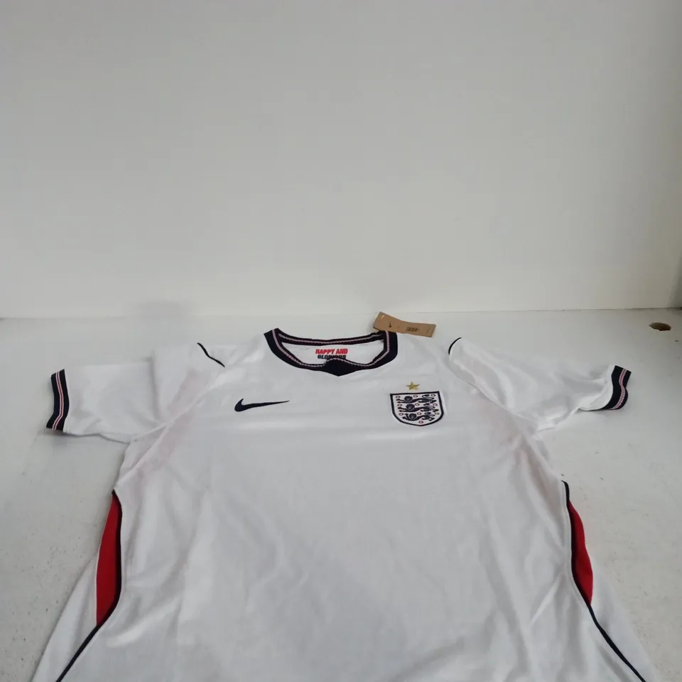 NIKE ENGLAND FOOTBALL SHIRT MENS MEDIUM TAGGED