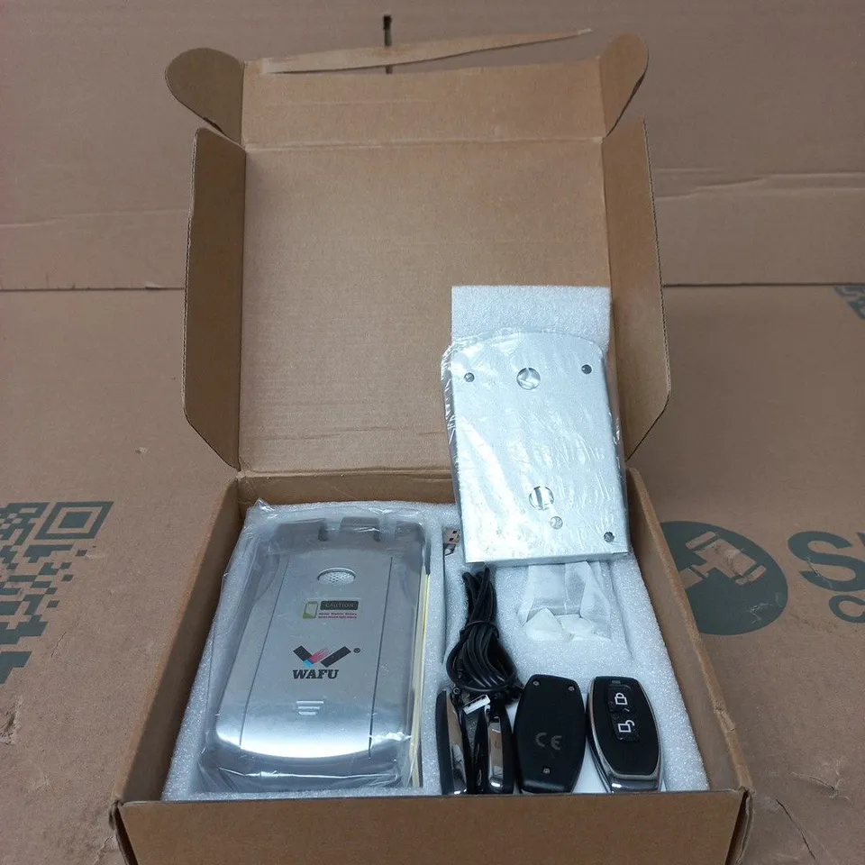 WAFU INVISIBLE DOOR LOCK BOXED WITH INSTRUCTIONS