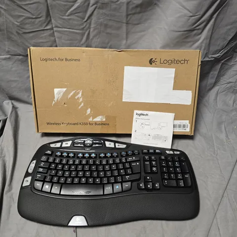 LOGITECH WIRELESS KEYBOARD K350 FOR BUSINESS