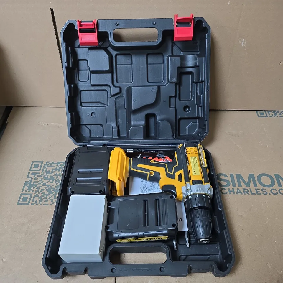 CORDLESS LITHIUM ELECTRIC DRILL WITH CASE