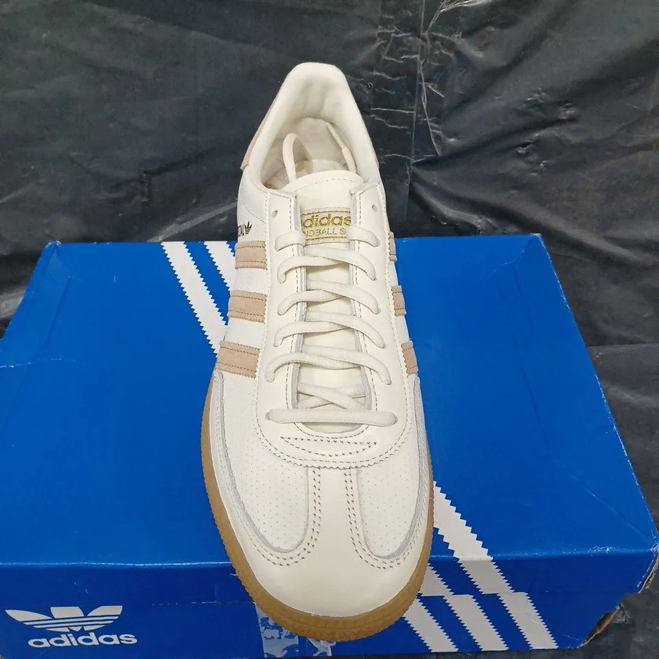 BOXED PAIR OF ADIDAS HANDBALL SPEZIAL TRAINERS - UK SIZE 10