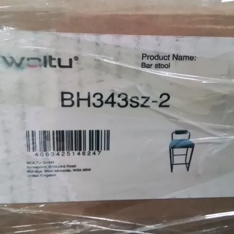PALLET CONTAINING ASSORTED ITEMS TO INCLUDE: BAR STOOLS AND OTHER FURNITURE 