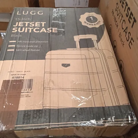BOXED LUGG TRAVEL SUITCASE