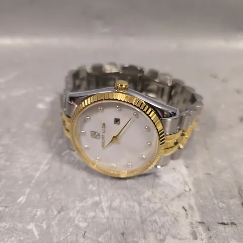 ABBOTT LYON WHITE DIAL LADIES WATCH 